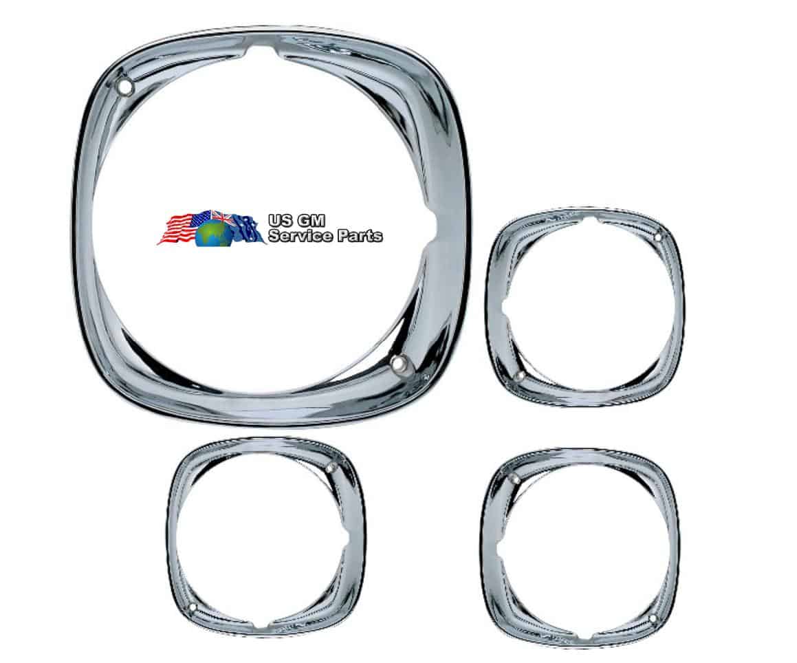 69 Firebird Headlamp Rim Set (4)